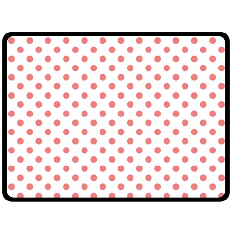 Polka Dots 80 x60  Blanket Front