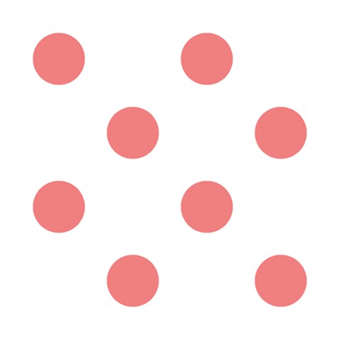 Polka Dots 3.75 x3.75  Memopad