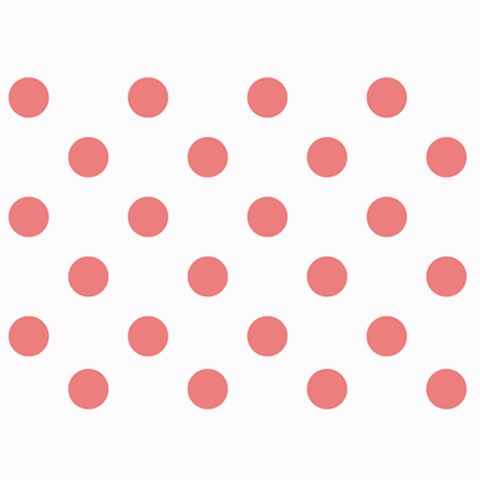 Polka Dots 7 x5  Photo Card - 1