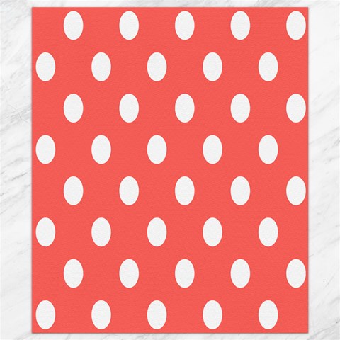Polka Dots 8.15 x9.66  Canvas - 1
