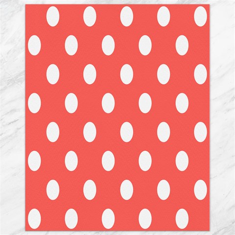 Polka Dots 10.95 x13.48  Canvas - 1