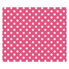 Polka Dots 50 x40  Blanket Front