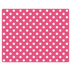 Polka Dots 60 x50  Blanket Back
