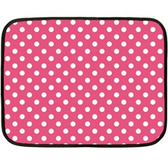 Polka Dots 35 x27  Blanket Back