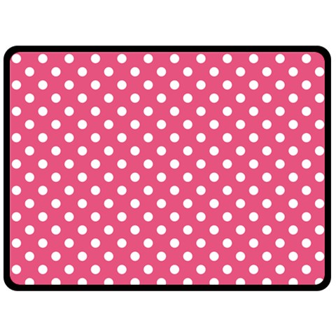 Polka Dots 80 x60  Blanket Front