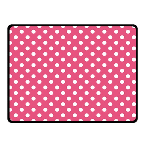 Polka Dots 45 x34  Blanket Front