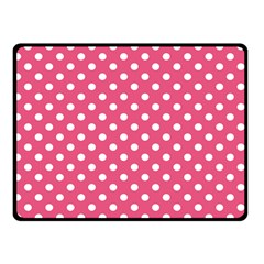 Polka Dots 45 x34  Blanket Back
