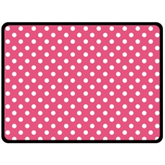 Polka Dots 80 x60  Blanket Back