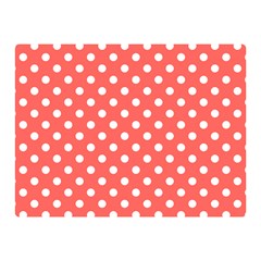 Polka Dots 35 x27  Blanket Front