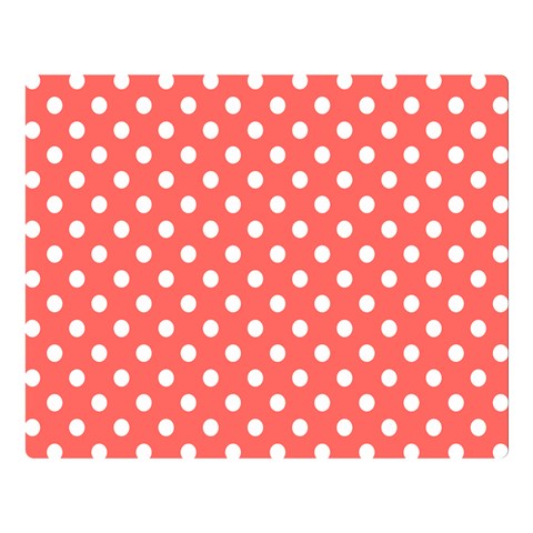 Polka Dots 80 x60  Blanket Front