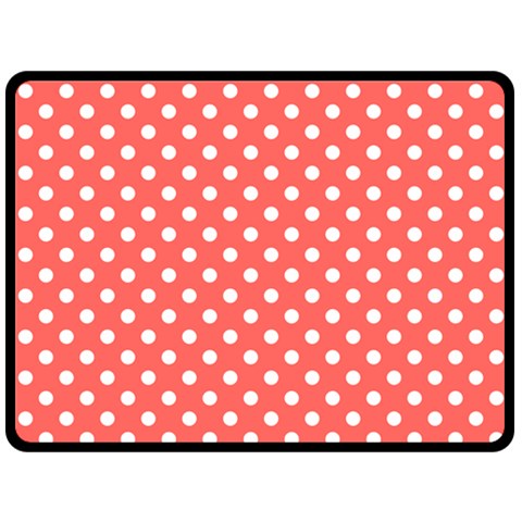 Polka Dots 80 x60  Blanket Front