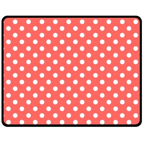 Polka Dots 60 x50  Blanket Front