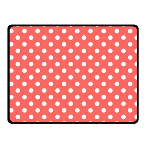 Polka Dots 50 x40  Blanket Front