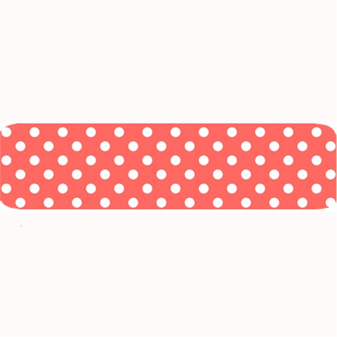 Polka Dots 32 x8.5  Bar Mat