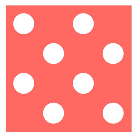 Polka Dots 3.75 x3.75  Memopad