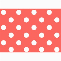 Polka Dots 7 x5  Photo Card - 2
