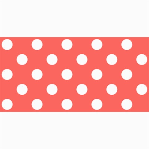 Polka Dots 8 x4  Photo Card - 1