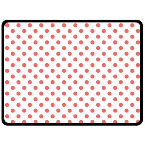 Polka Dots 80 x60  Blanket Front