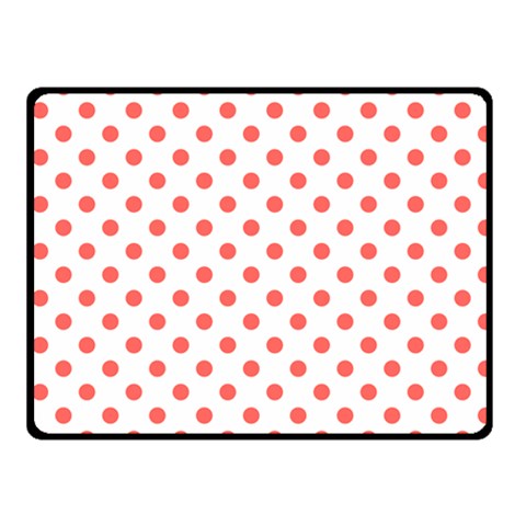 Polka Dots 50 x40  Blanket Front