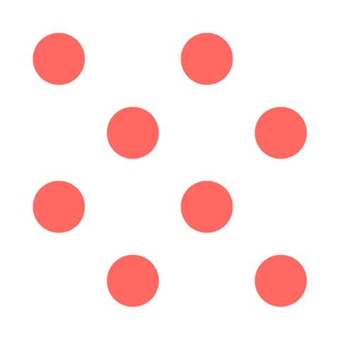 Polka Dots 3.75 x3.75  Memopad
