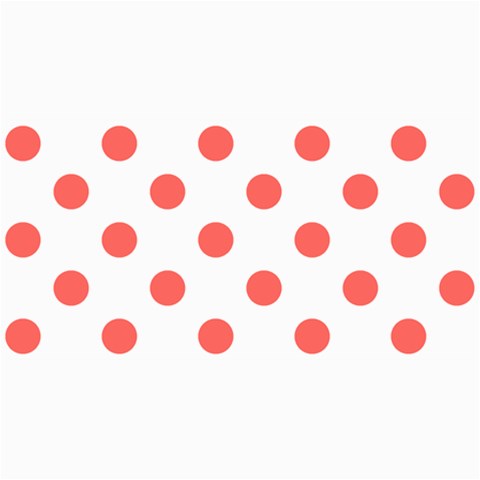 Polka Dots 8 x4  Photo Card - 1