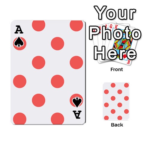 Ace Polka Dots Front - SpadeA