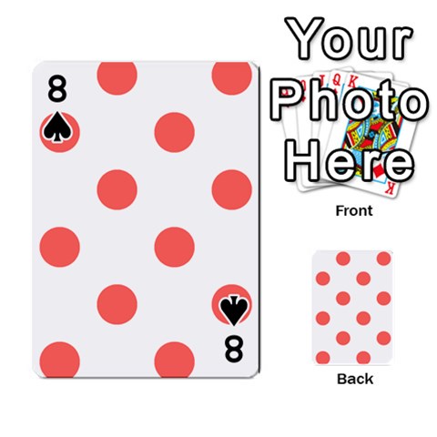 Polka Dots Front - Spade8