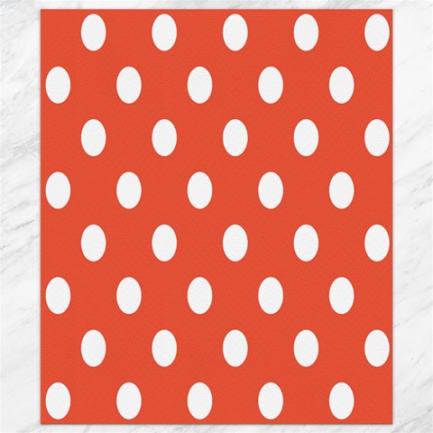 Polka Dots 8.15 x9.66  Canvas - 1