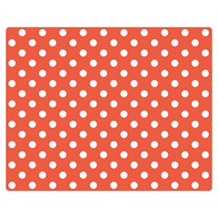 Polka Dots 60 x50  Blanket Back