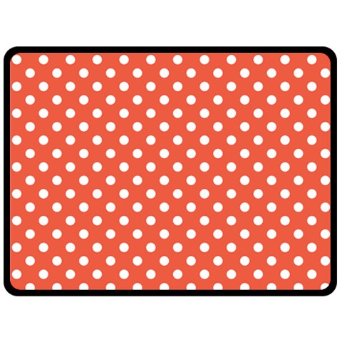 Polka Dots 80 x60  Blanket Front
