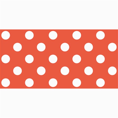 Polka Dots 8 x4  Photo Card - 1