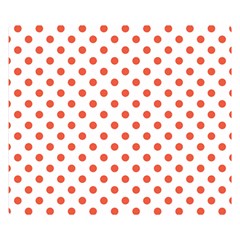 Polka Dots 50 x40  Blanket Back