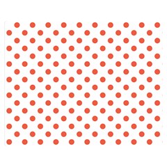Polka Dots 60 x50  Blanket Back