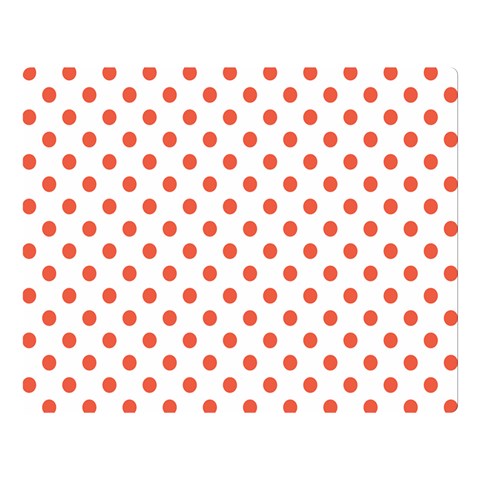 Polka Dots 80 x60  Blanket Front
