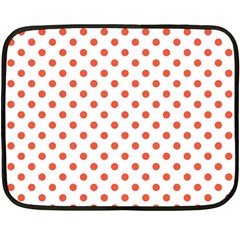 Polka Dots 35 x27  Blanket Front