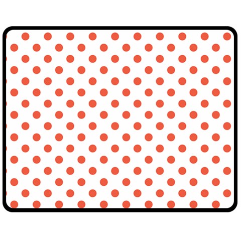 Polka Dots 60 x50  Blanket Front