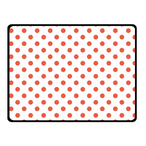 Polka Dots 50 x40  Blanket Front