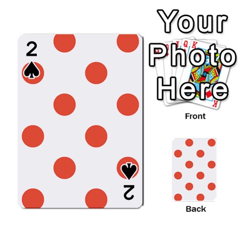 Polka Dots Front - Spade2