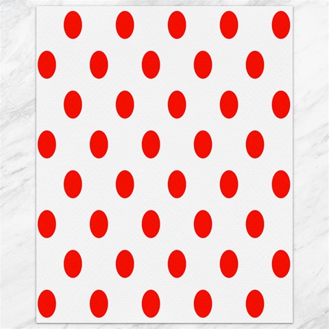 Polka Dots 15.75 x19.29  Canvas - 1