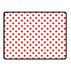 Polka Dots 45 x34  Blanket Back