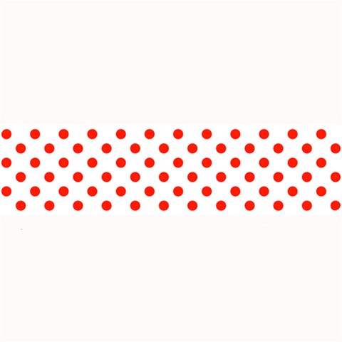Polka Dots 32 x8.5  Bar Mat