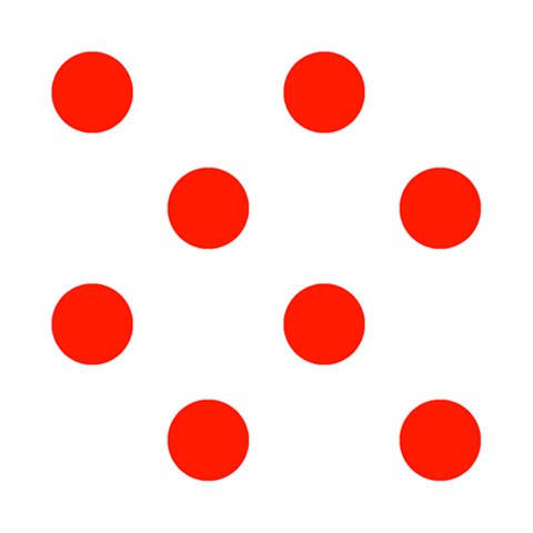 Polka Dots 3.75 x3.75  Memopad