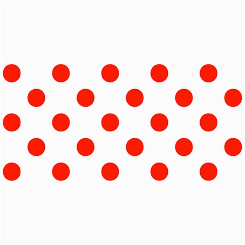 Polka Dots 8 x4  Photo Card - 1
