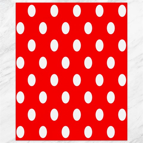 Polka Dots 15.75 x19.29  Canvas - 1