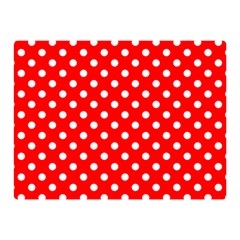 Polka Dots 35 x27  Blanket Front