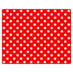 Polka Dots 60 x50  Blanket Back