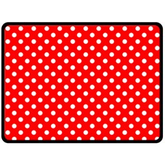 Polka Dots 80 x60  Blanket Back