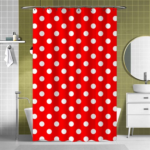 Polka Dots Curtain(48  X 72 ) - 42.18 x64.8  Curtain(48  X 72 )
