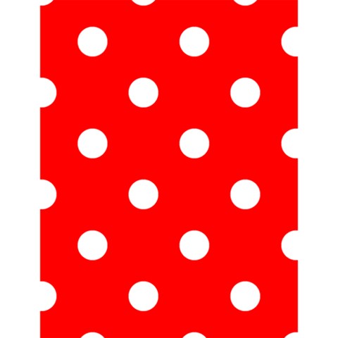 Polka Dots 4.125 x5.5  Memopad