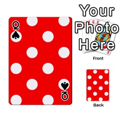 Queen Polka Dots Front - SpadeQ